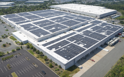 Data center with solar