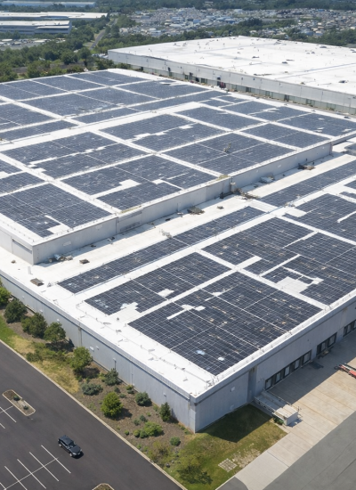 Data center with solar